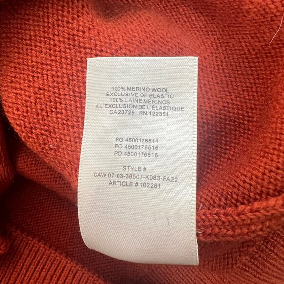 Aritzia 100% Merino Wool Wilfred Free Treasures Turtleneck Sweater Relaxed Fit - Picture 10 of 12